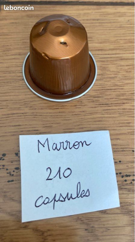 Capsules Nespresso vides et propres (image 1)