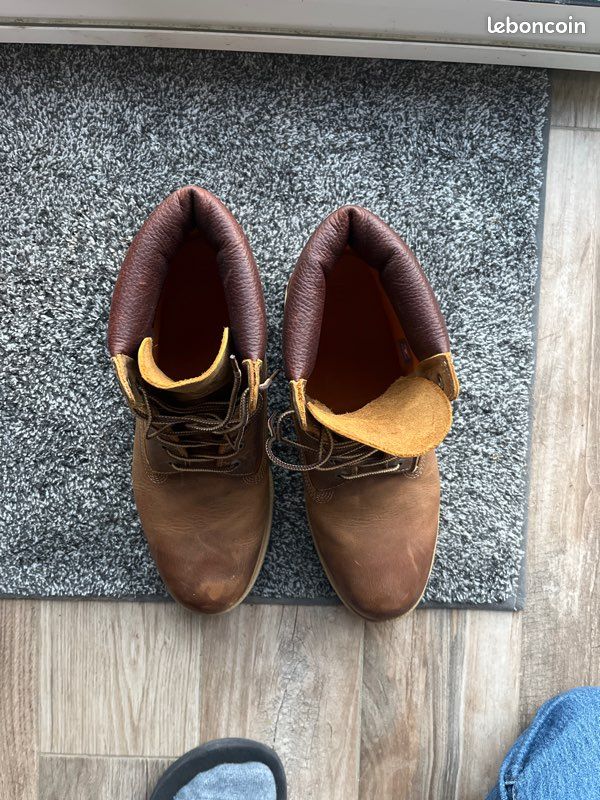 Bottines Marron Cognac Boots San Marina Homme Chaussure D'hiver