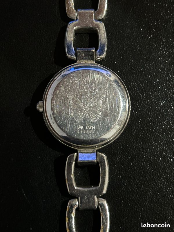 Montre bracelet en cristal argenté pour femmes Go Girl Only (image 3)