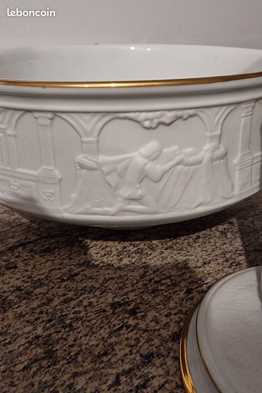 Ensemble Franklin Mint Roméo & Juliette / coupe & bougeoirs (image 6)