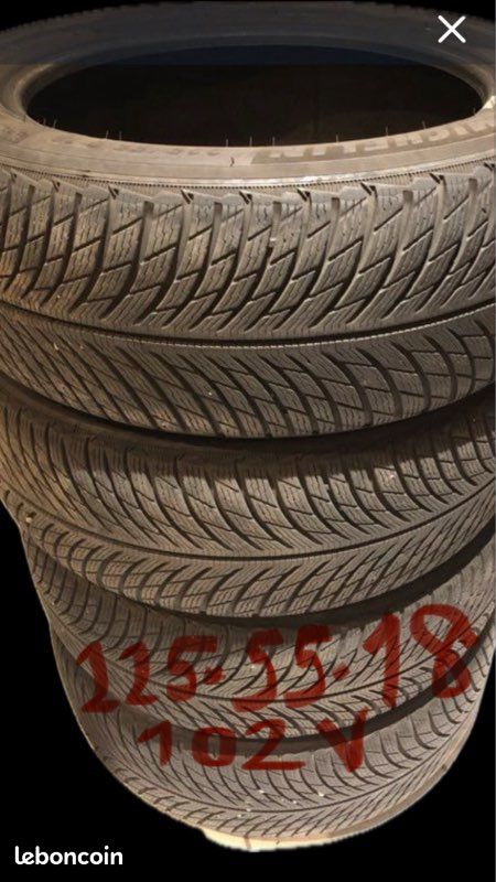 Pneus Michelin 225 55 18 (image 1)