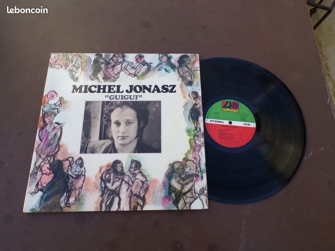 Vinyle 33t michel jonasz 1978 guigui (image 1)