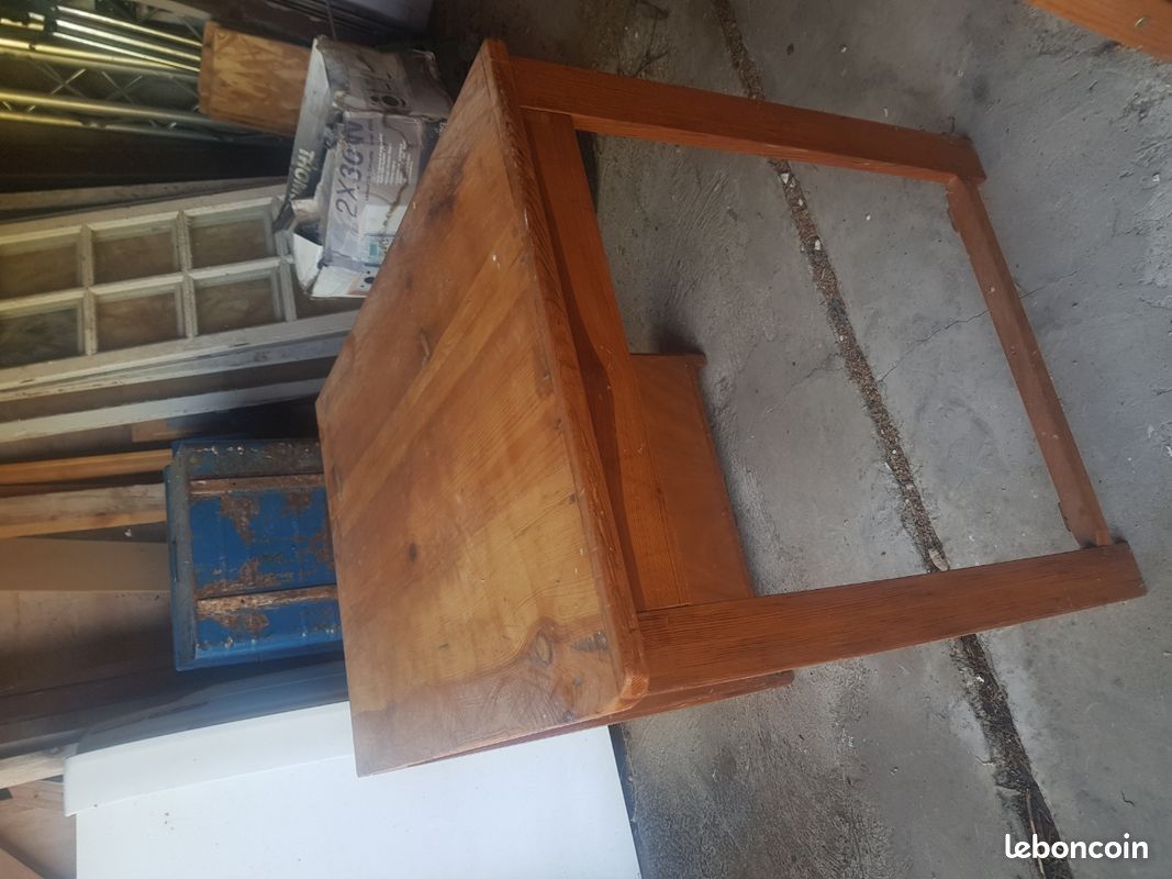 Bureau pin massif (image 2)