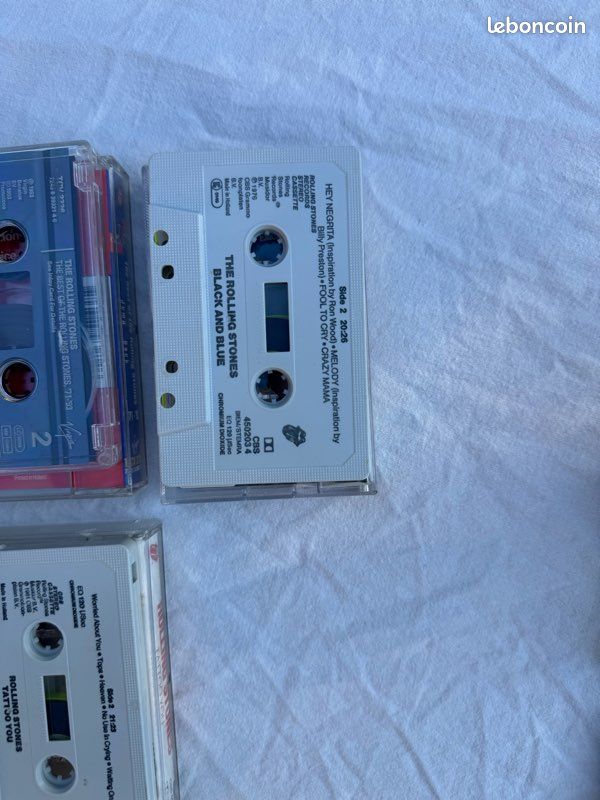 Lot 6 Cassettes Audio K7 The Rolling Stones (image 11)