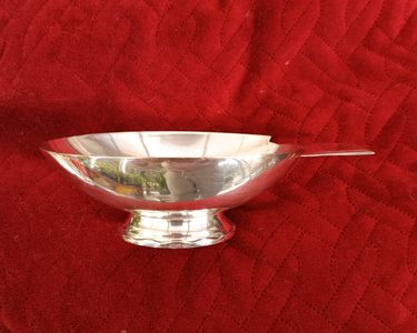 SAUCIÈRE AIGLE CHRISTOFLE modèle EMPIRE / ANCIEN MALMAISON métal
