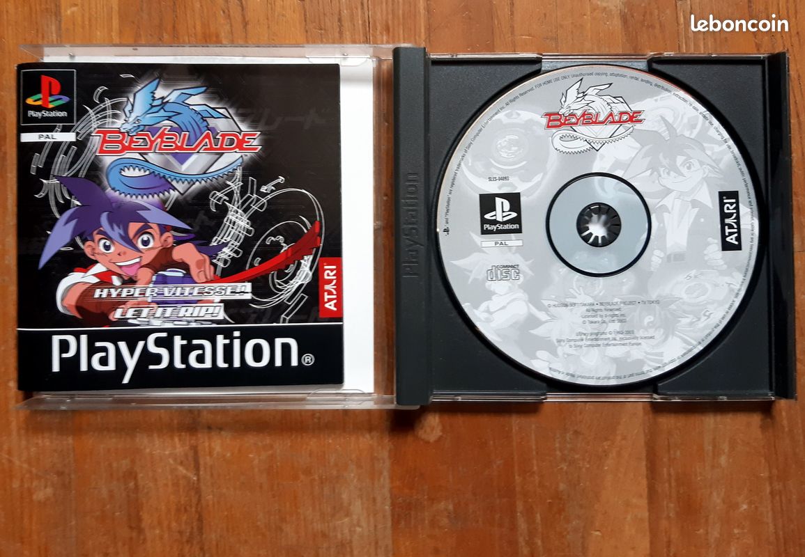 Jeu Beyblade Pour PlayStation 1 (PS1) - Version FR - Bon état (sans Notice)