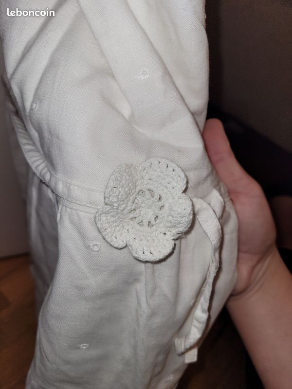 Lot de 2 robes blanches 10 ans (image 6)