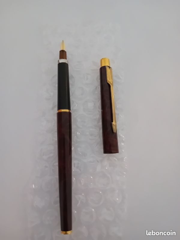 Stylo Plume Vintage Parker Derby Hunt Co - Occasion, Style Rétro