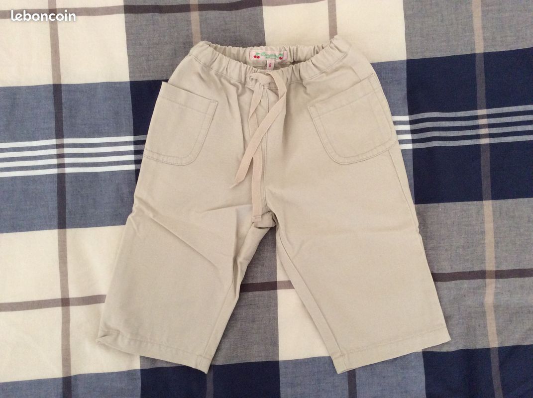 Pantalon beige BONPOINT 6 mois, TBE (image 1)