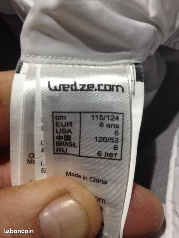 Pantalon ski Wedze laurent (image 3)