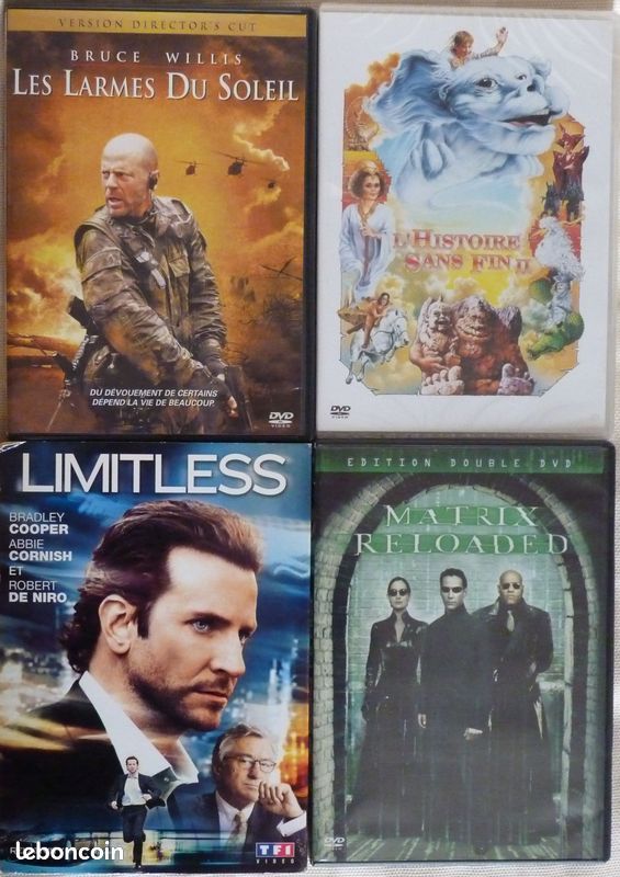 Lot de 4 DVD VIDEO - Divers (image 1)