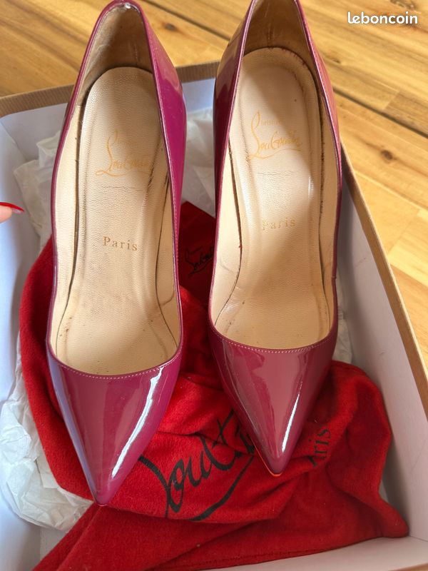 Escarpins cuir Christian louboutin Chaussures