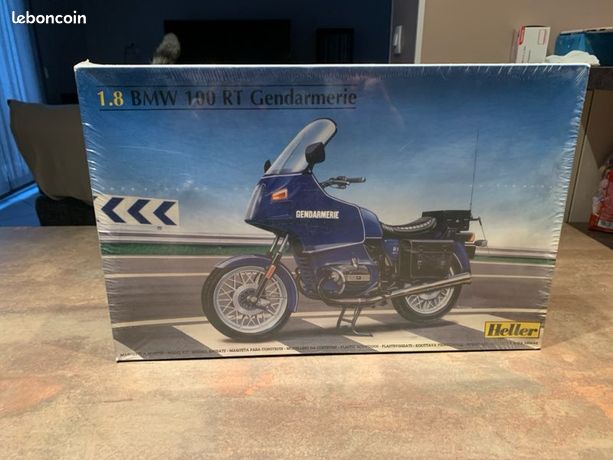 Maquette Moto Heller 1/8 - BMW 100RT Gendarmerie (Réf. 80955) - Neuf