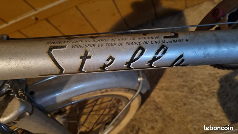 Vélo De Course Ancien Stella Vainqueur - Tour De France 1953 - Vintage Homme