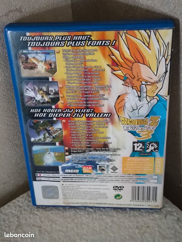 Jeu PS2 "Chicken Little" complet en boîte version PAL (N°1894S