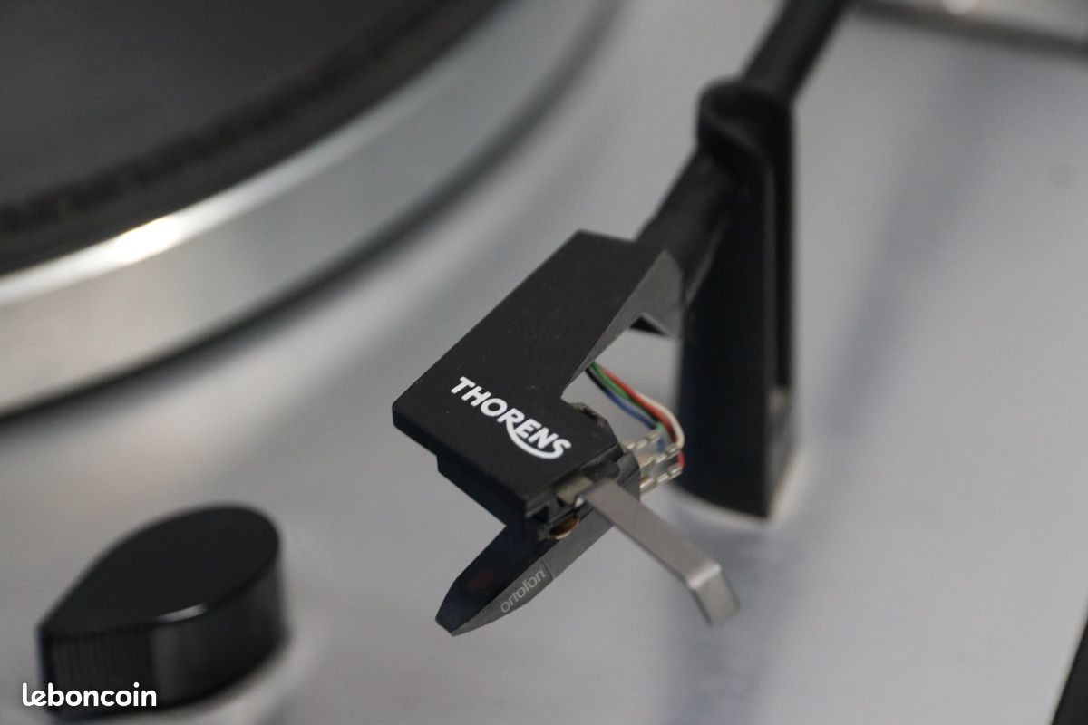 Occasion, fonctionne : Platine vinyle Tourne disque THORENS TD166 MkII (image 3)