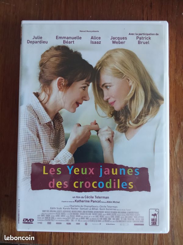 Vend DVD - Les yeux jaunes des crocodiles - Emmanuelle Béart - Julie Depardieu - Patrick Bruel - Samuel Le Bihan (image 1)