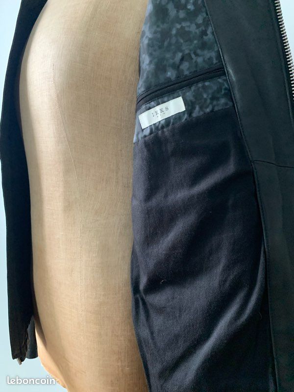 Blouson cuir IKKS Men (image 4)