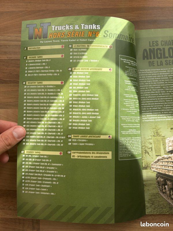 TNT Trucks & Tanks Hors-Série n°6 - Chars anglo-américains WW2 - TBE (image 3)