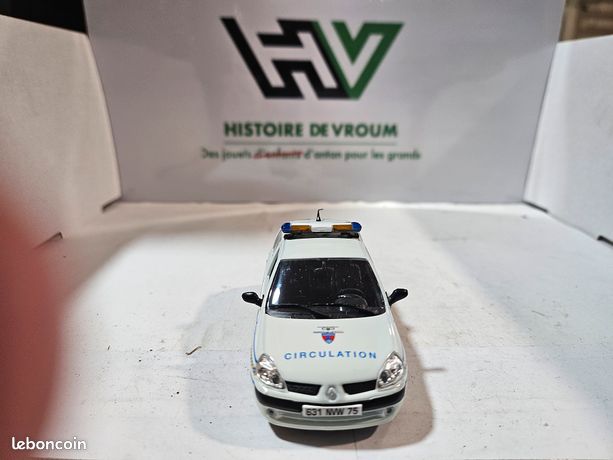 NOREV HACHETTE 1/43 - Renault Clio Police Circulation EUR 20,00
