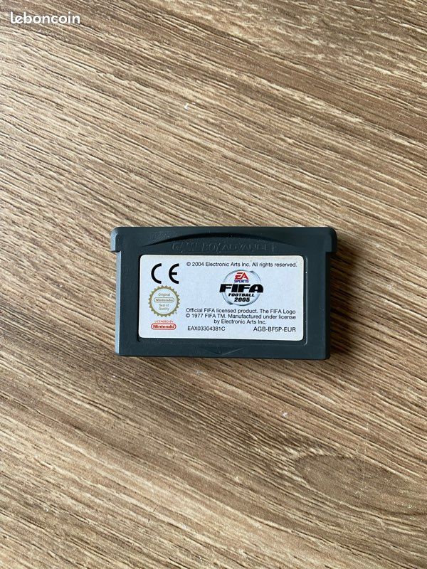 Fifa 2005 gameboy advance Jeux vidéo