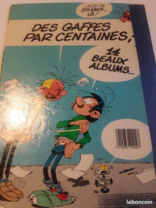 Bd gaffes et gadgets de Gaston lagaffe(hj) (image 2)