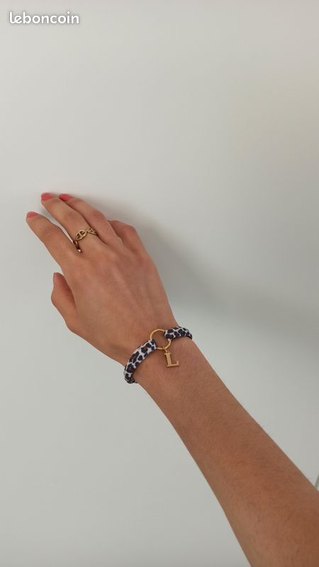 Bracelet cordon léopard (image 1)