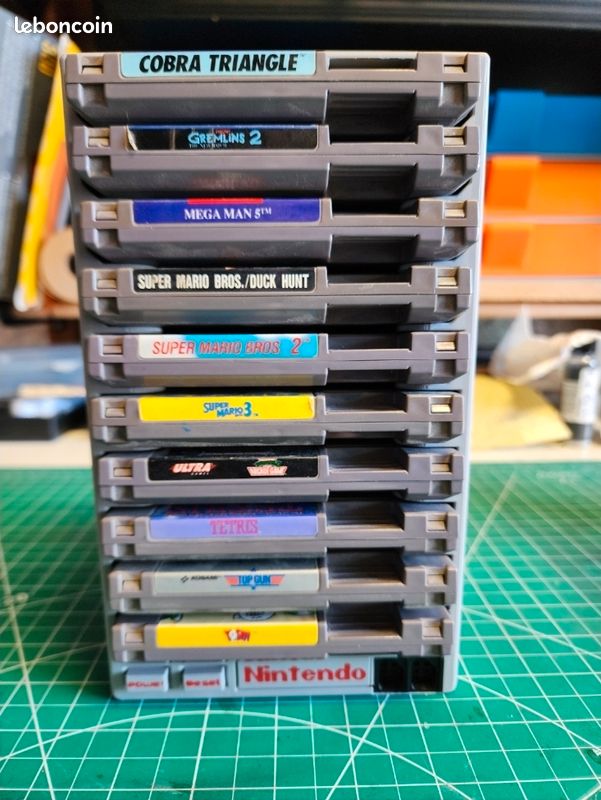 Support de cartouches Nintendo nes (image 1)