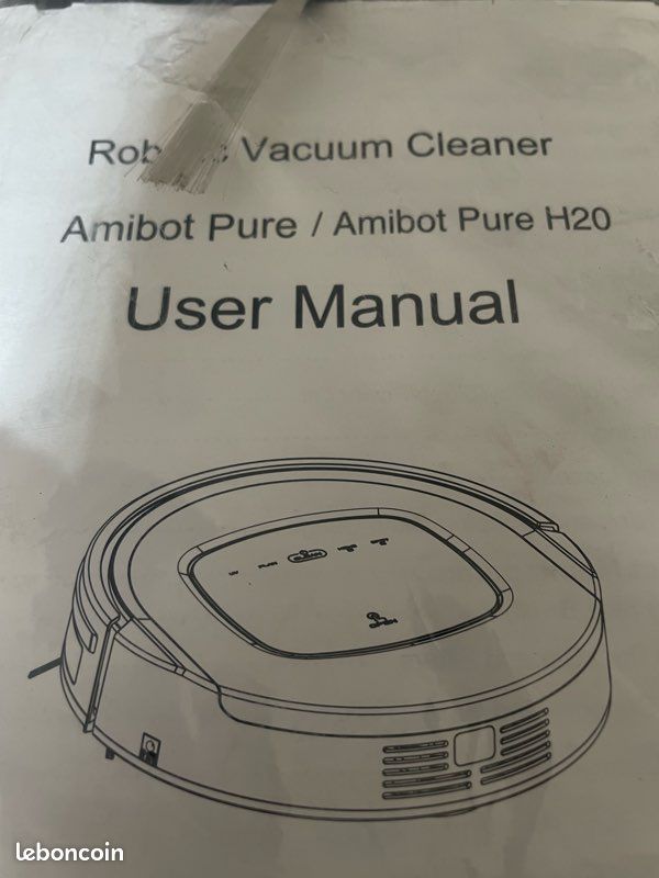 Robot aspirateur Amibot Pure H2O – Jamais utilisé (image 6)