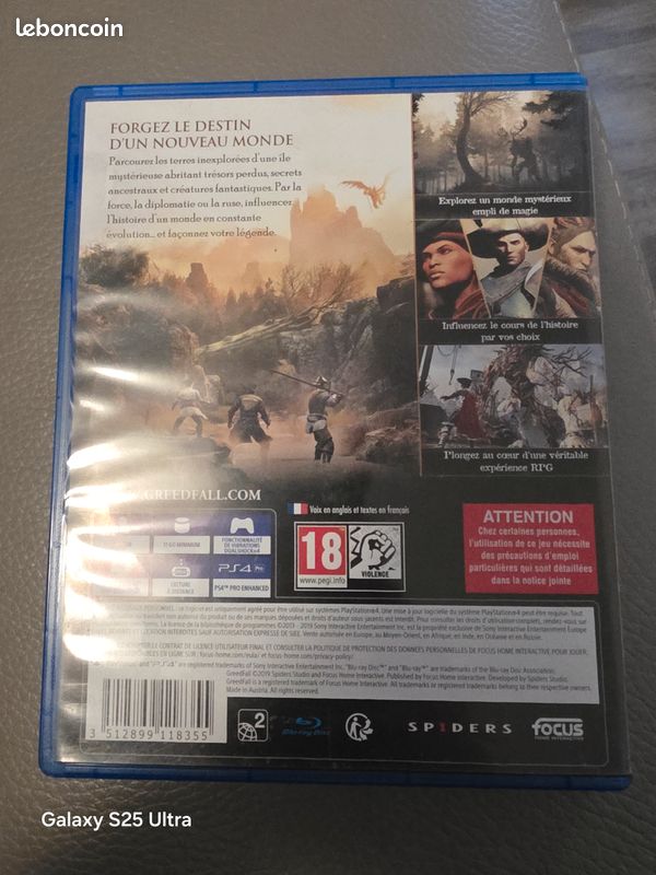 Greedfall ps4 (image 3)