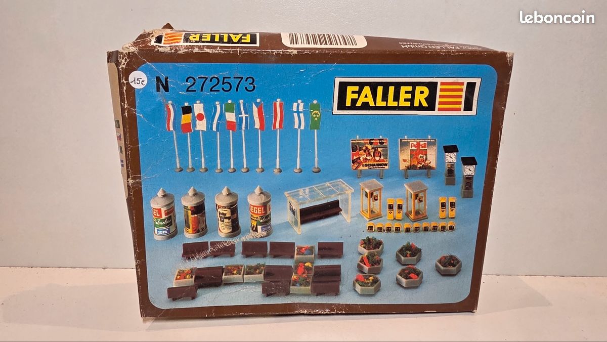 FALLER 272573 – Maquette N Décoration De Ville – Boîte Neuve – Aménagement Urbain Boîte Neuve 272573 FALLER 272573 – Maquette N Décoration De Ville – Boîte Neuve – Aménagement Urbain Boîte Neuve 272573