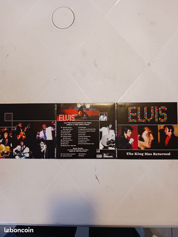Elvis Presley the King has returned cd digipack 3/8/69 Las Vegas dinner show soundboard (image 1)
