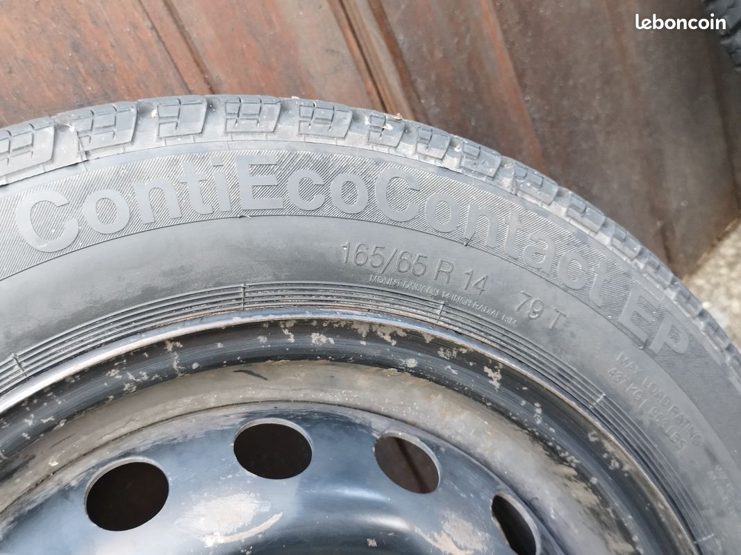 Roue 165 65 14 79 T Continental (image 3)