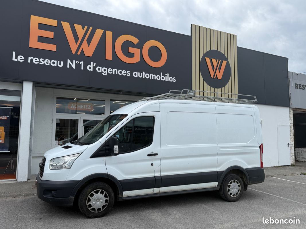 Ford transit vu fourgon 2t t290 2.0 tdci 130 l2h2 ambiente - prix ht 12 075 eur - tva recuperable (image 1)