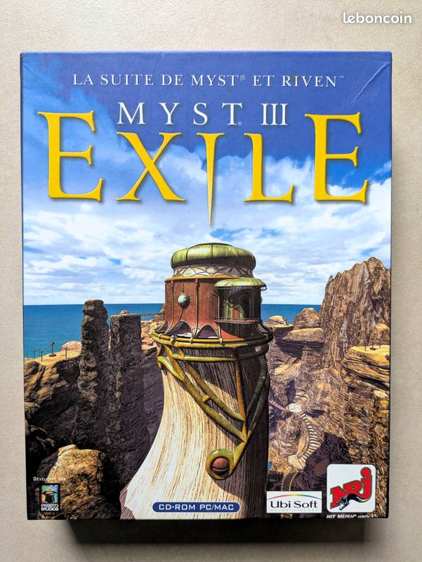 Jeu PC CD Myst III : Exile big box complet VF Très bon état (image 2)