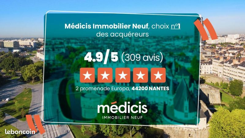 Appartement - 5 pièces - Nantes éco quartier sur l'île de Nantes (image 5)