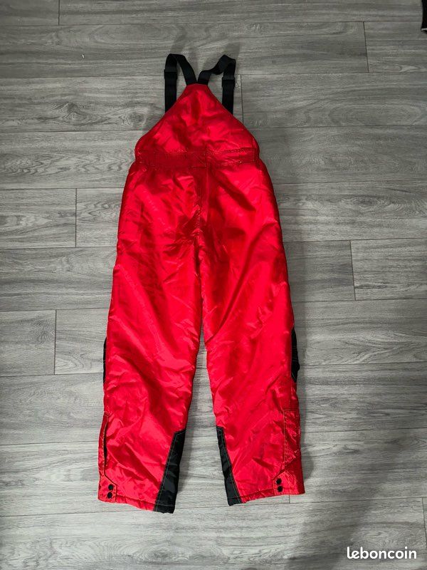 Pantalon salopette Colmar rouge neuf : Homme | Ski alpin - 19/10/2024