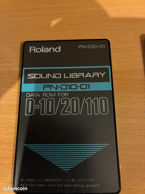 Carte Roland PN D10 01 (image 1)