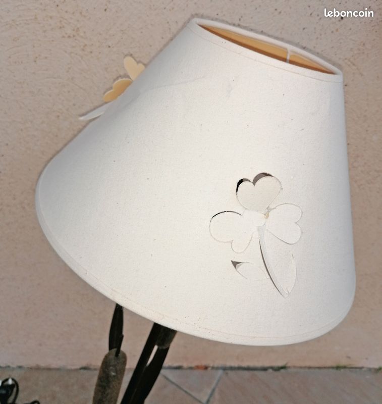 Lampe à poser en métal 75 cm (image 4)