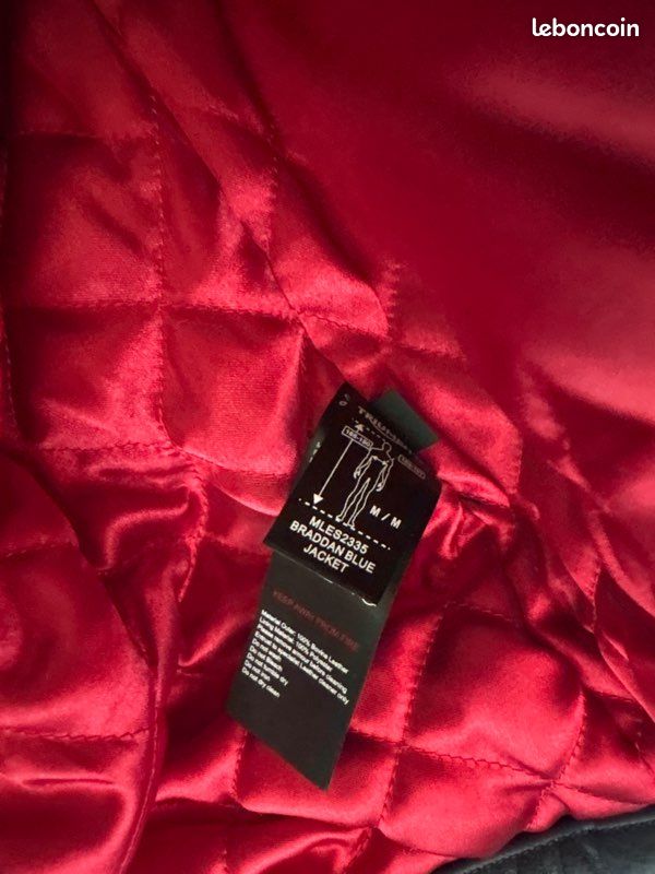 Blouson cuir moto Triumph NEUF (image 2)