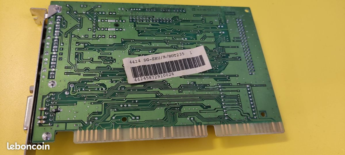 rare Carte Radio FM Trust multi média  ISA  Rétro PC new