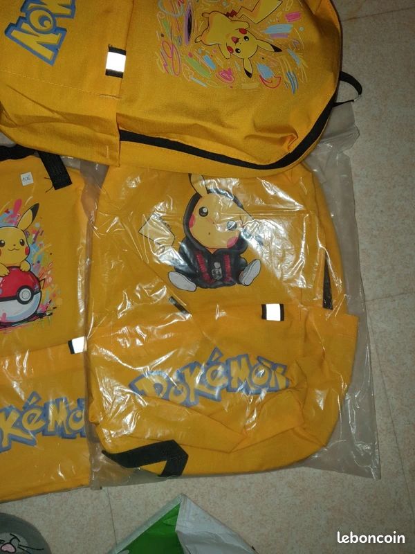 Sac à dos Pokemon jaune (image 4)