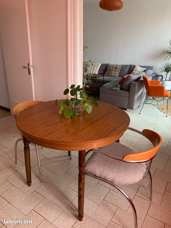 Table ronde extensible - 4 à 6 personnes (image 12)