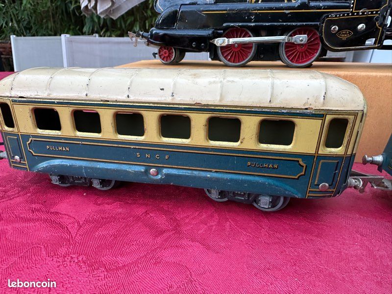 TRAINS ÉCHELLE O OU 1 SIGNAL SONNERIE TÔLE (CR BING ?) 1900 BON