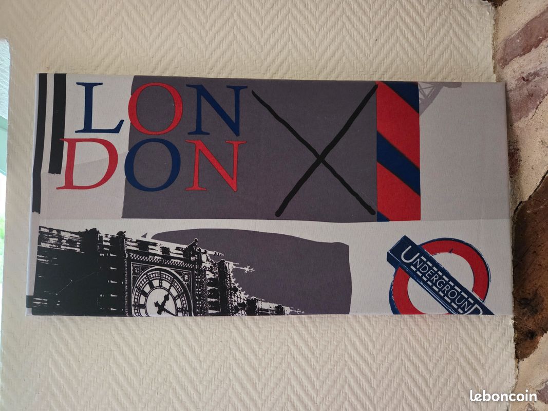 Lot de 3Tableaux design Londres (image 3)