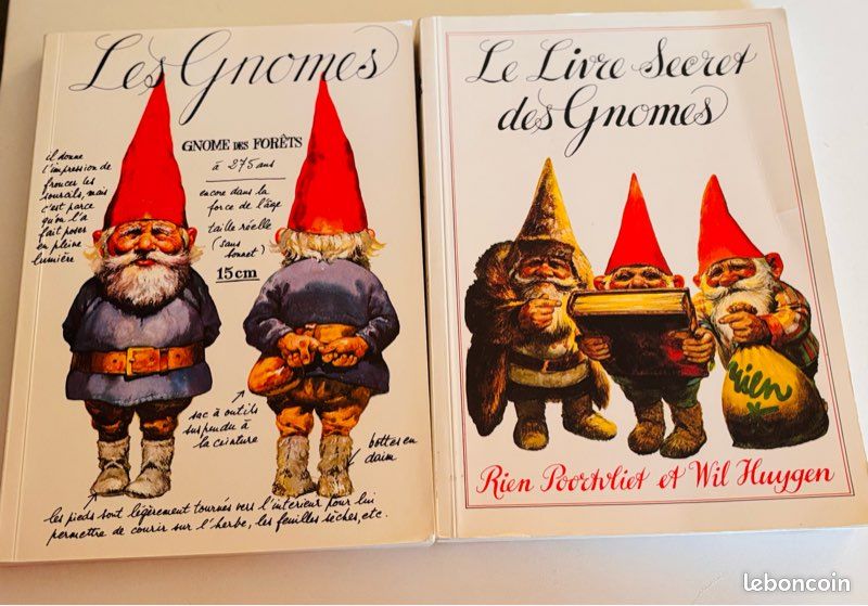 Lot De 3 Livres Sur Les Gnomes - Éditions Harry N. Abrams, Illustrés Par Poortvliet