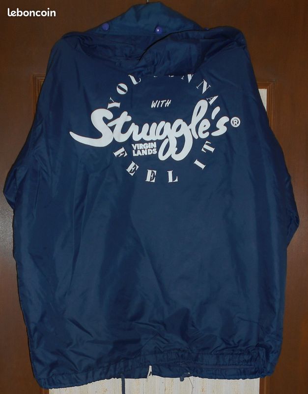 Blouson imperméabilisé à capuche "Struggle's" t.44-46 (image 2)