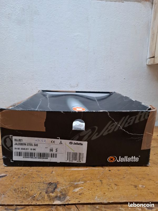 Bottes de sécurité S3 T36 Jalosbern Jallatte (image 5)