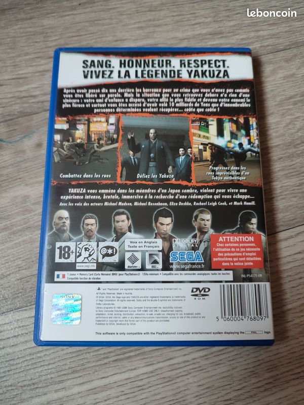 Yakuza jeu ps2 (image 4)