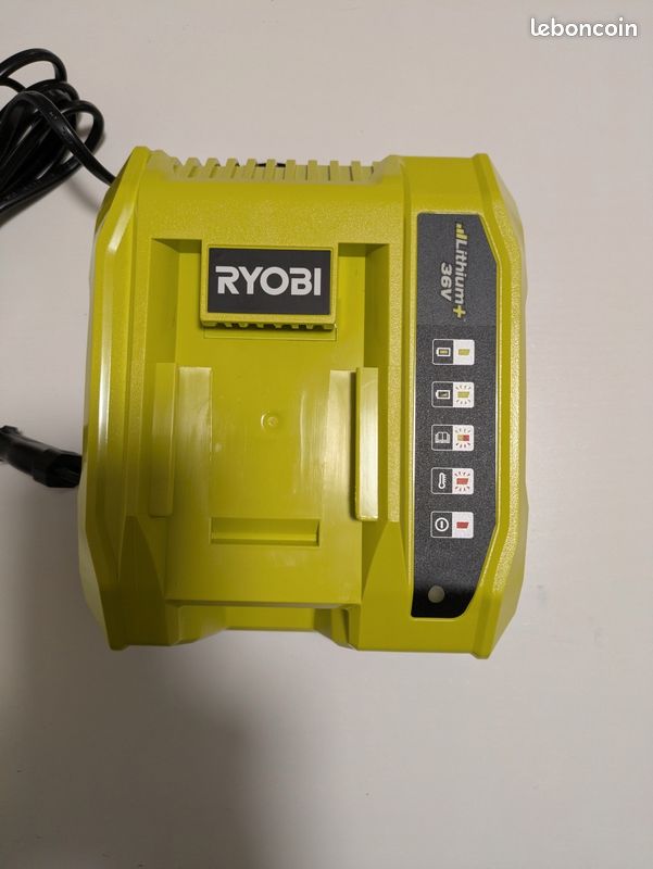 Chargeur rapide 36V Ryobi RY36C60A dès € 109.9